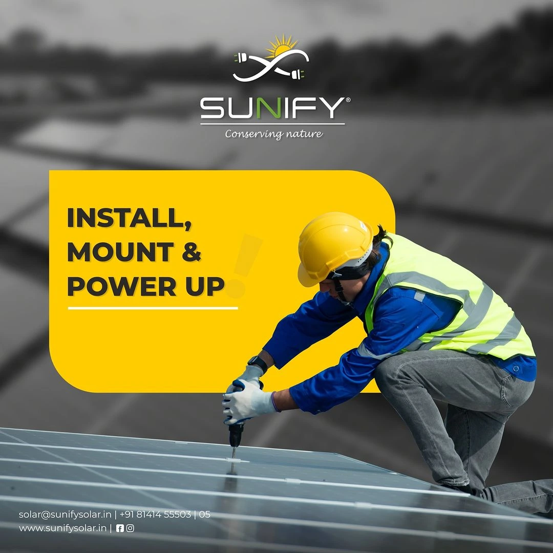 Installation with Sunify: Excellence from start to finish