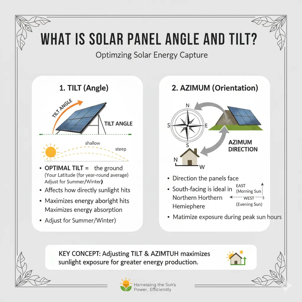 What Is Solar Panel Angle and Tilt?