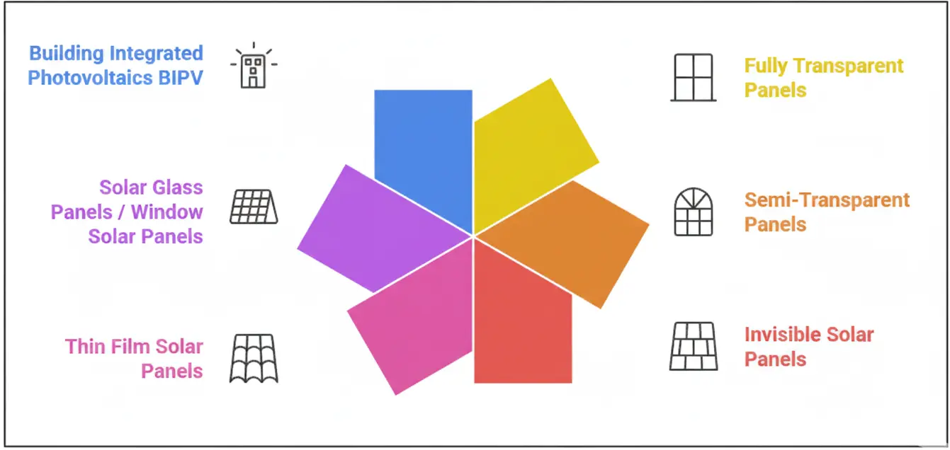 Types of Transparent Solar Technologies