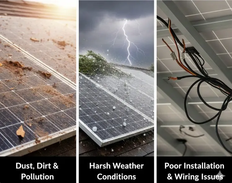Main Reasons Solar Panels Degrade Faster