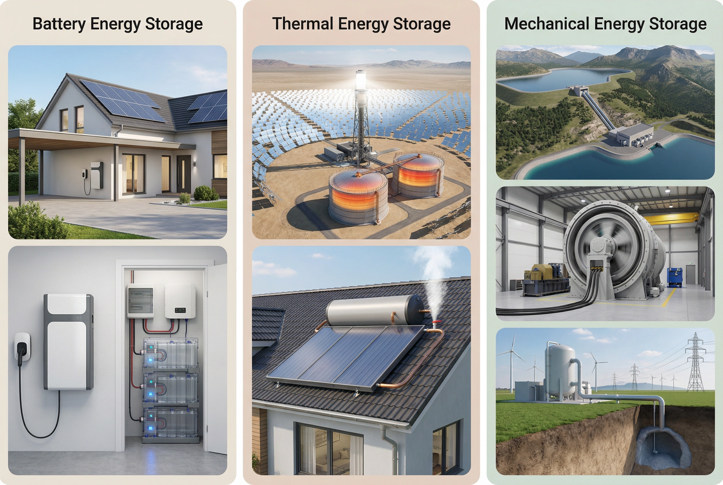 Types of Solar Energy Storage Systems