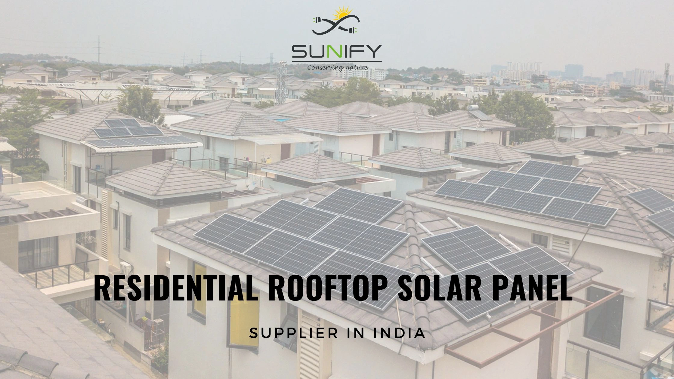 Residential Rooftop Solar Panel Supplier in India