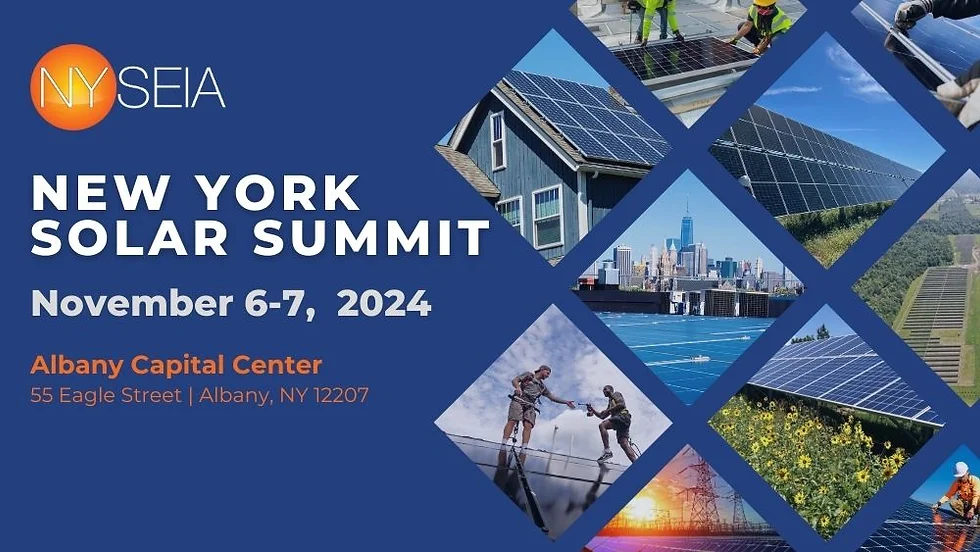 The New York Solar Summit (NYSEIA) 2024