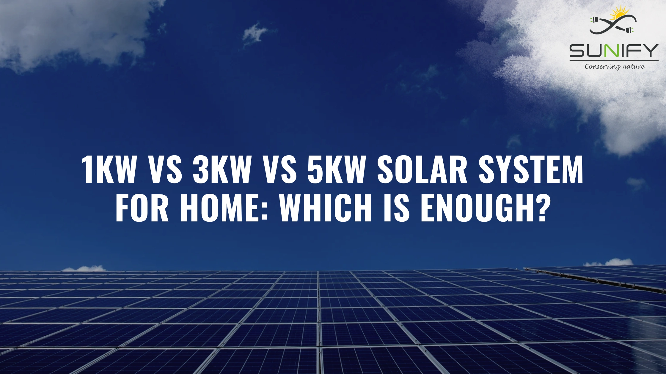1kw Vs 3kw Vs 5kw Solar System For Home: Which Is Enough?