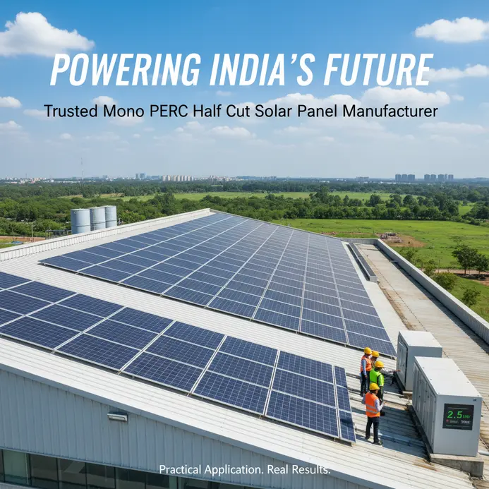 Future Trends in Mono PERC Half Cut Solar Technology in India